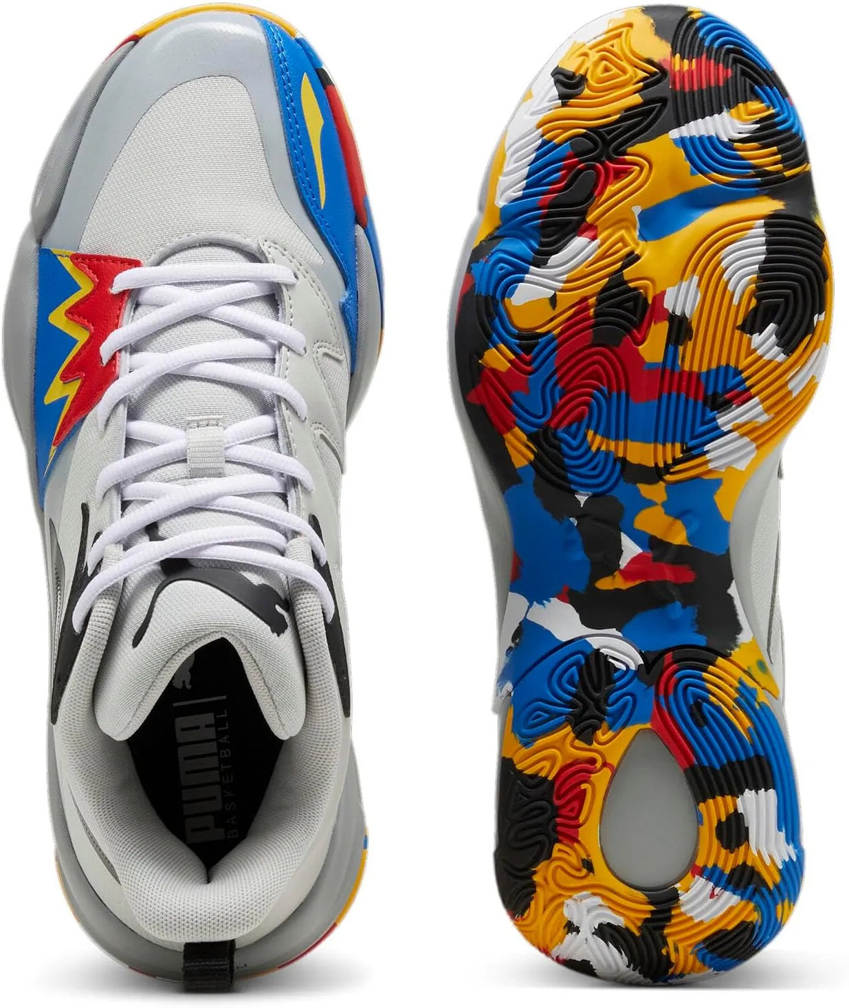 PUMA Men's Genetics Basketball Shoe Sneaker