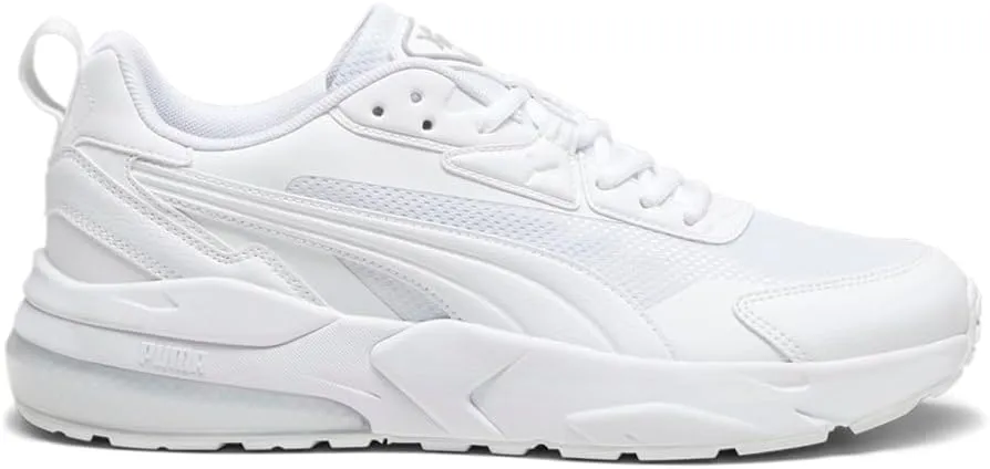PUMA Men's VIS2K Sneaker, White White, 11 M