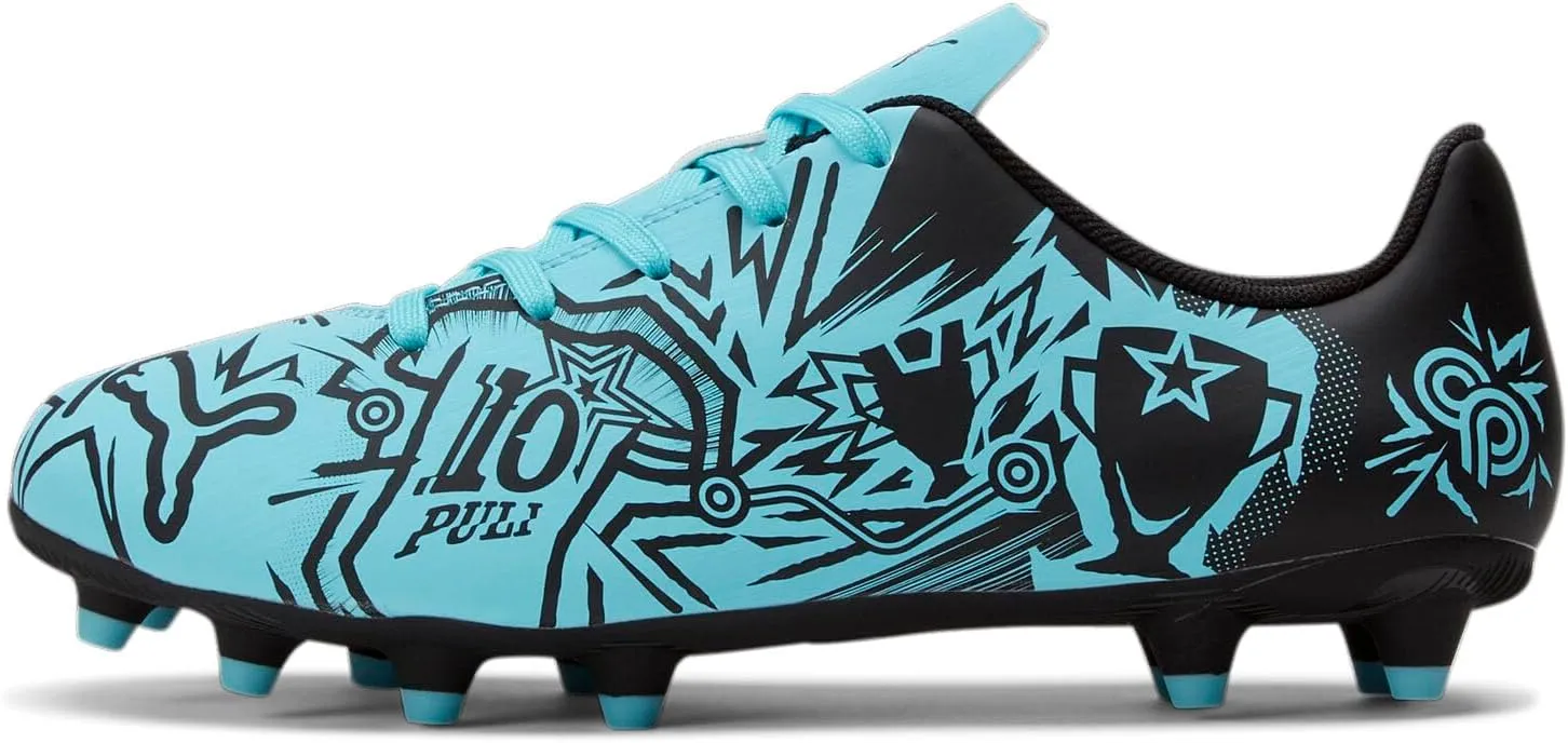 PUMA Unisex-Child Tacto Christian Pulisic Firm, Artificial Ground Soccer Cleats Sneaker