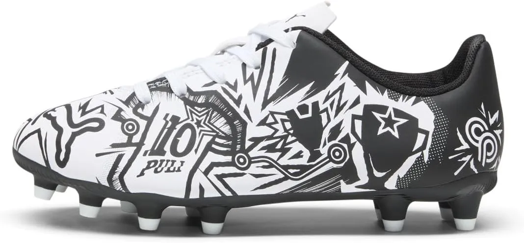 PUMA Unisex-Child Tacto Christian Pulisic Firm, Artificial Ground Soccer Cleats Sneaker