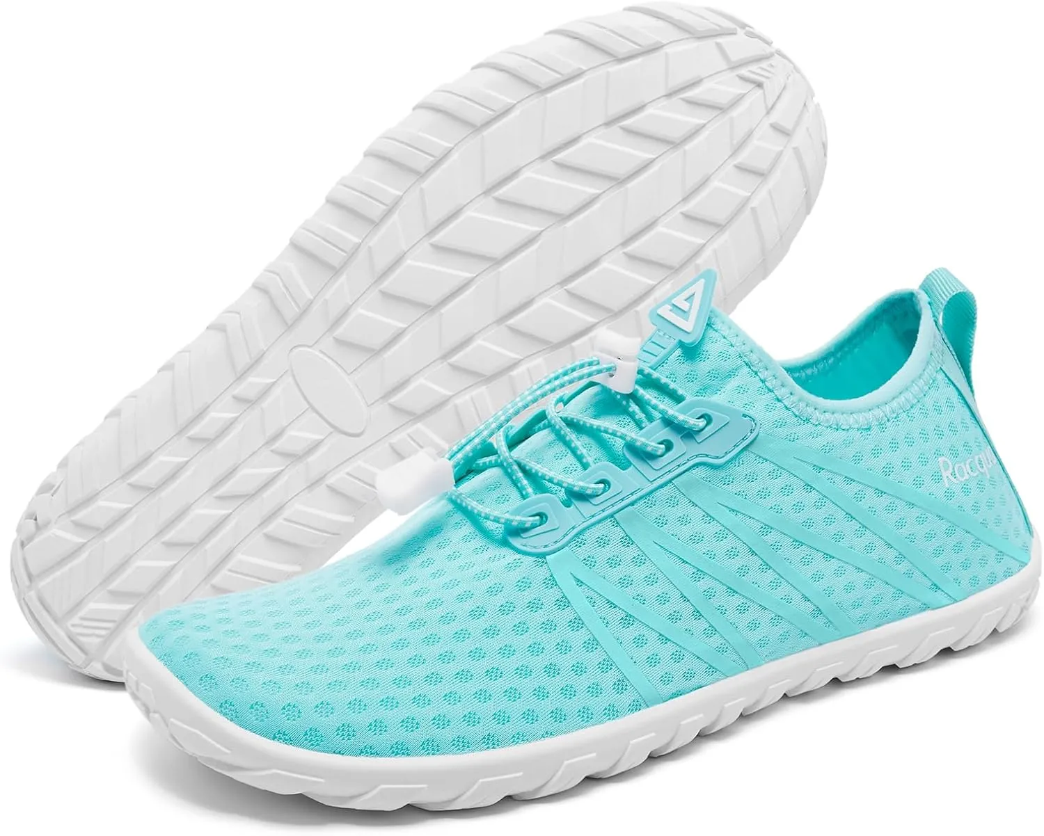 Racqua Women Men Water Shoes Barefoot Sport Beach Swim Shoes