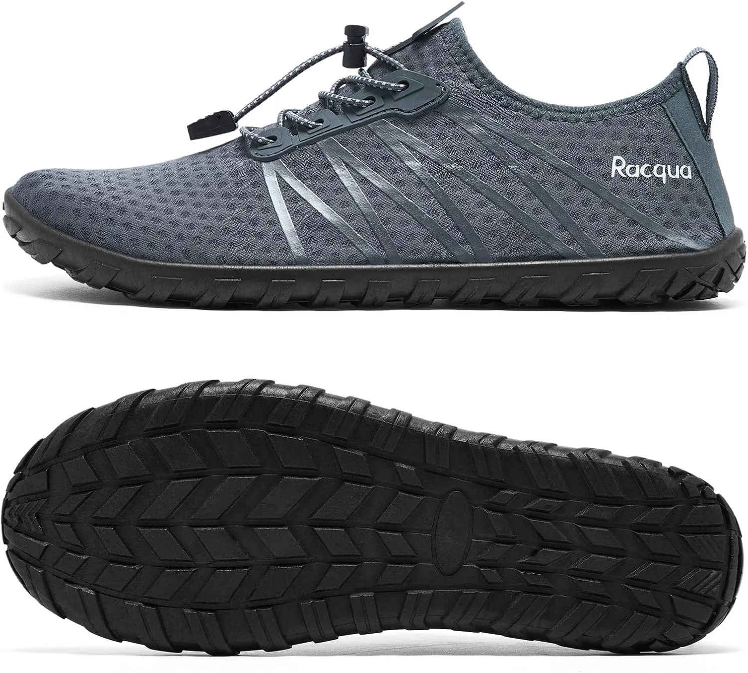 Racqua Women Men Water Shoes Barefoot Sport Beach Swim Shoes
