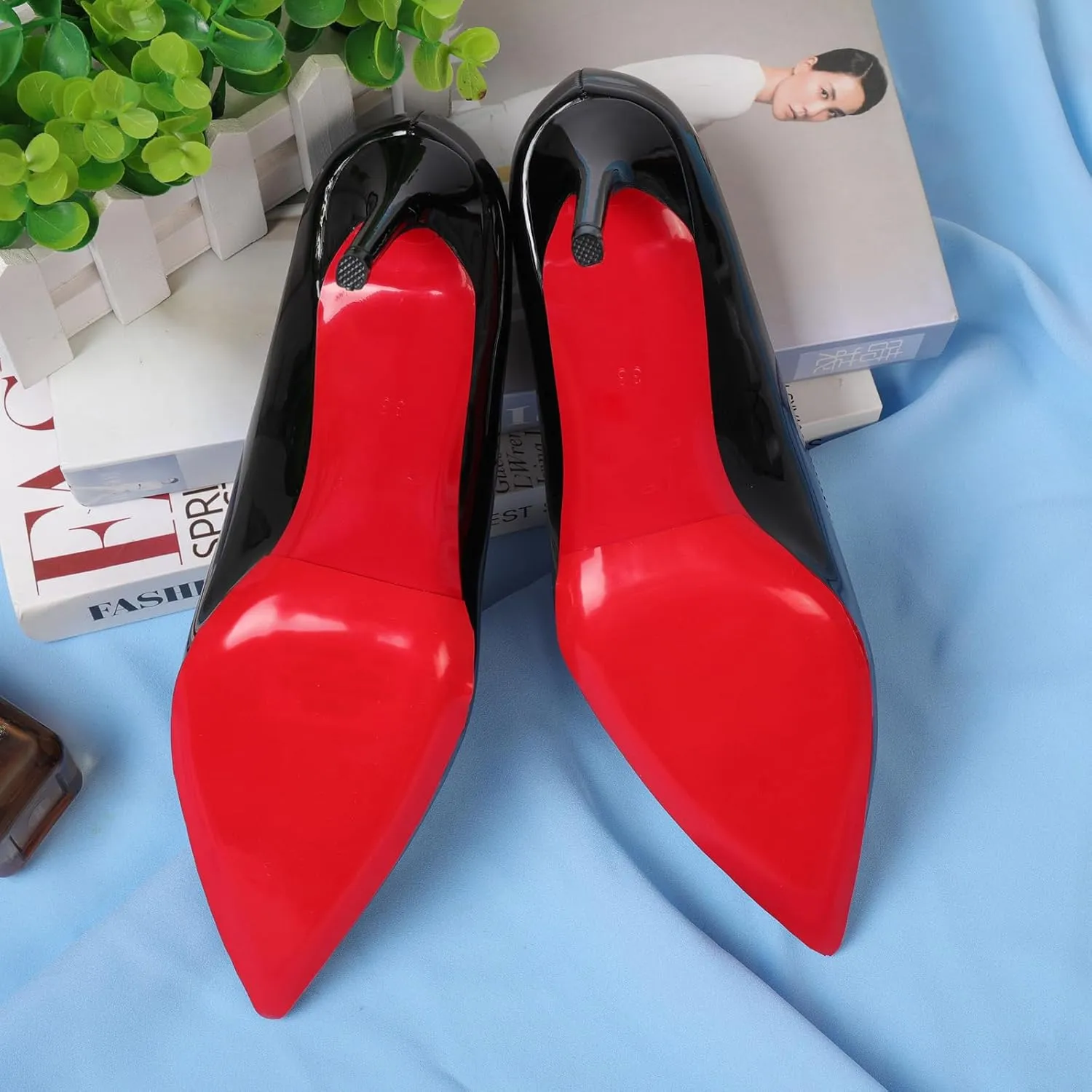 Red Bottoms Self-Adhesive Shoe Protector for Christian Louboutin, Bottom Sole Replacement