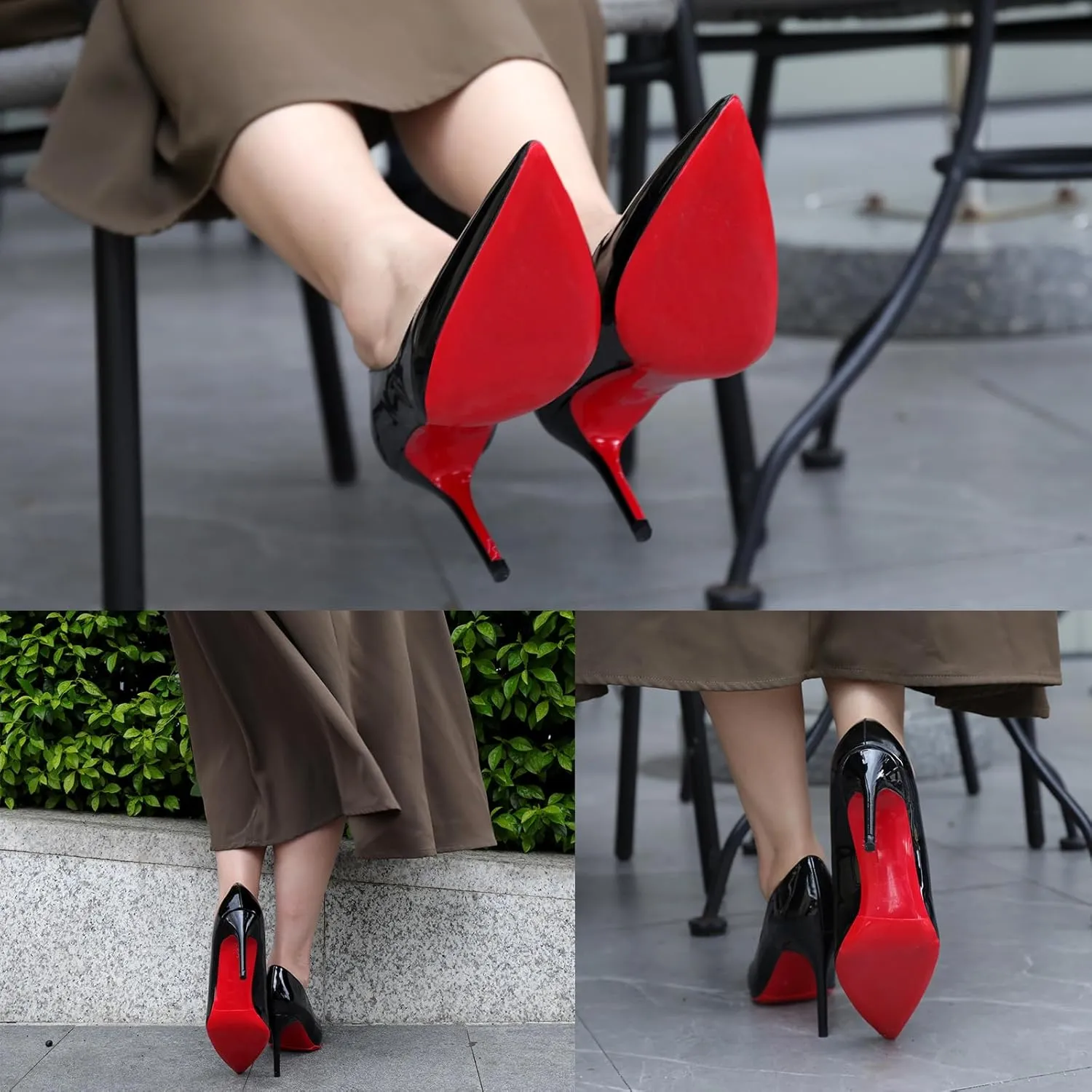 Red Bottoms Self-Adhesive Shoe Protector for Christian Louboutin, Bottom Sole Replacement