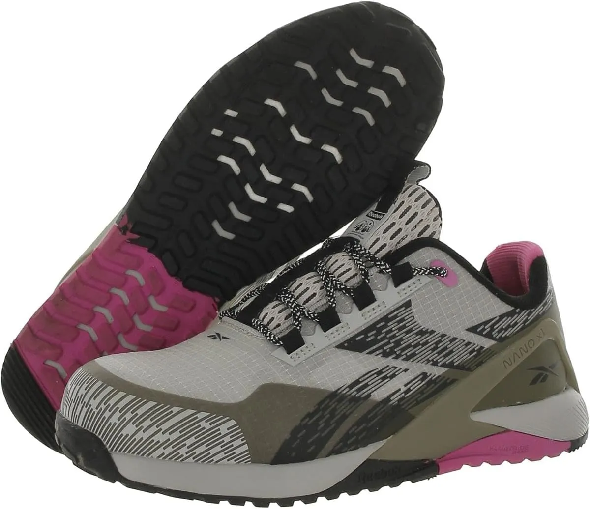 Reebok Women's Rb382 Nano X1 Adventure Work Construction Shoe Blue Safety