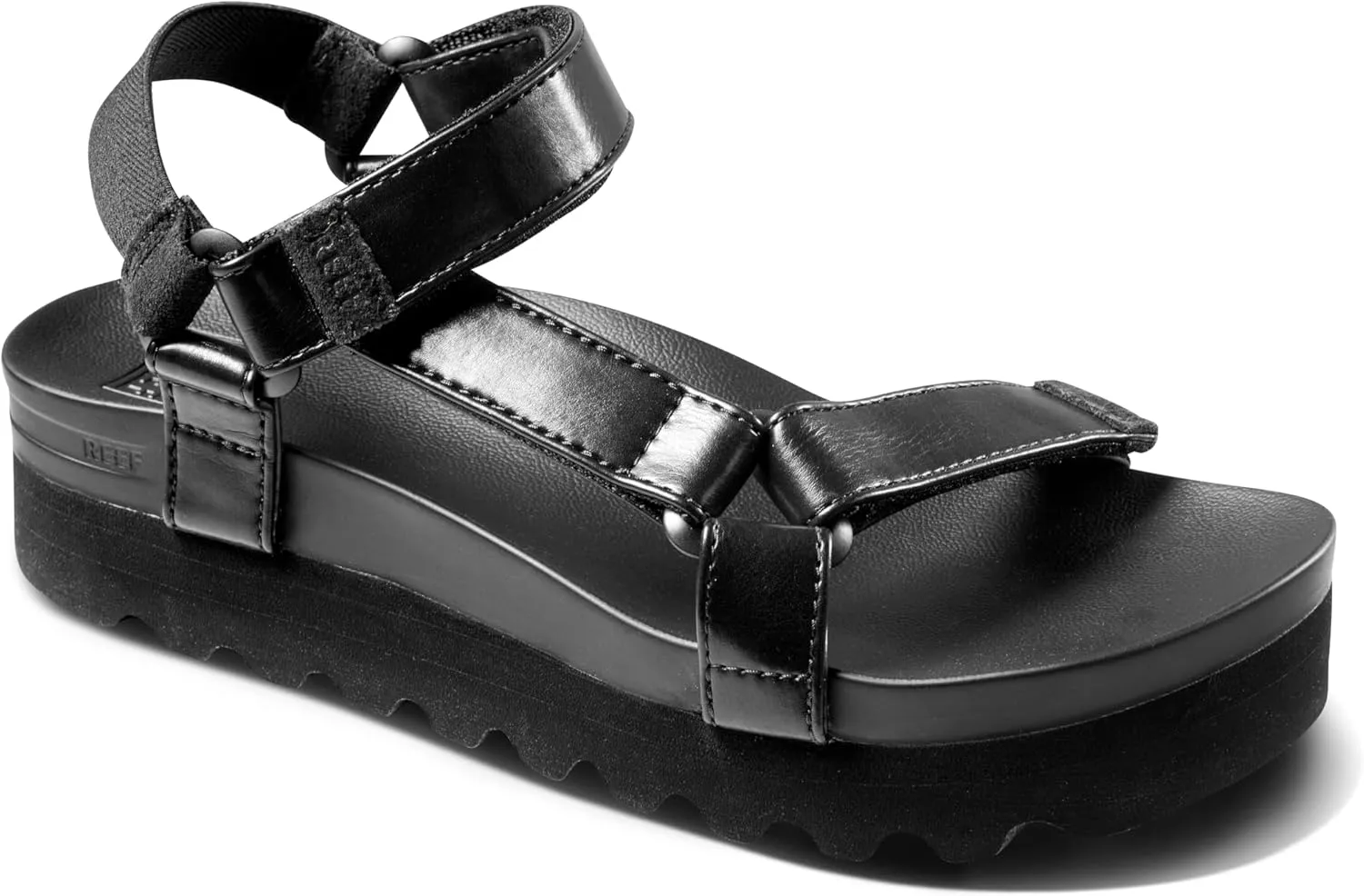 REEF Cushion Rem Hi Women's Platform Sandal, Adjustable Strap, Arch Support and Heel Cupping