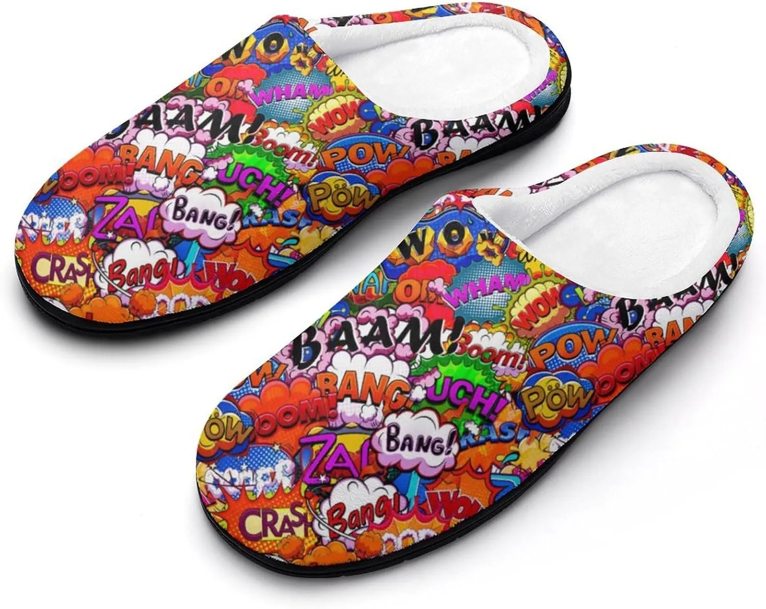 Retro Halloween Pumpkin House Clog Slippers For Womens Memory Foam Slipper Ladies Bedroom Slip-On Shoes Indoor Outdoor