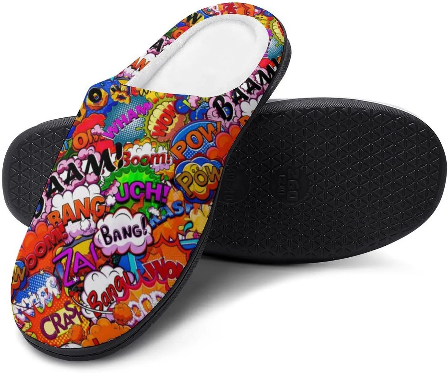 Retro Halloween Pumpkin House Clog Slippers For Womens Memory Foam Slipper Ladies Bedroom Slip-On Shoes Indoor Outdoor