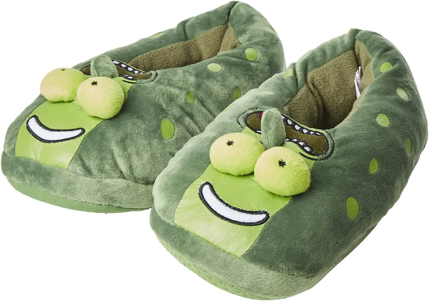 RICK AND MORTY Mens Slippers - Rick Sanchez, Pickle Rick, Morty Smith Footwear