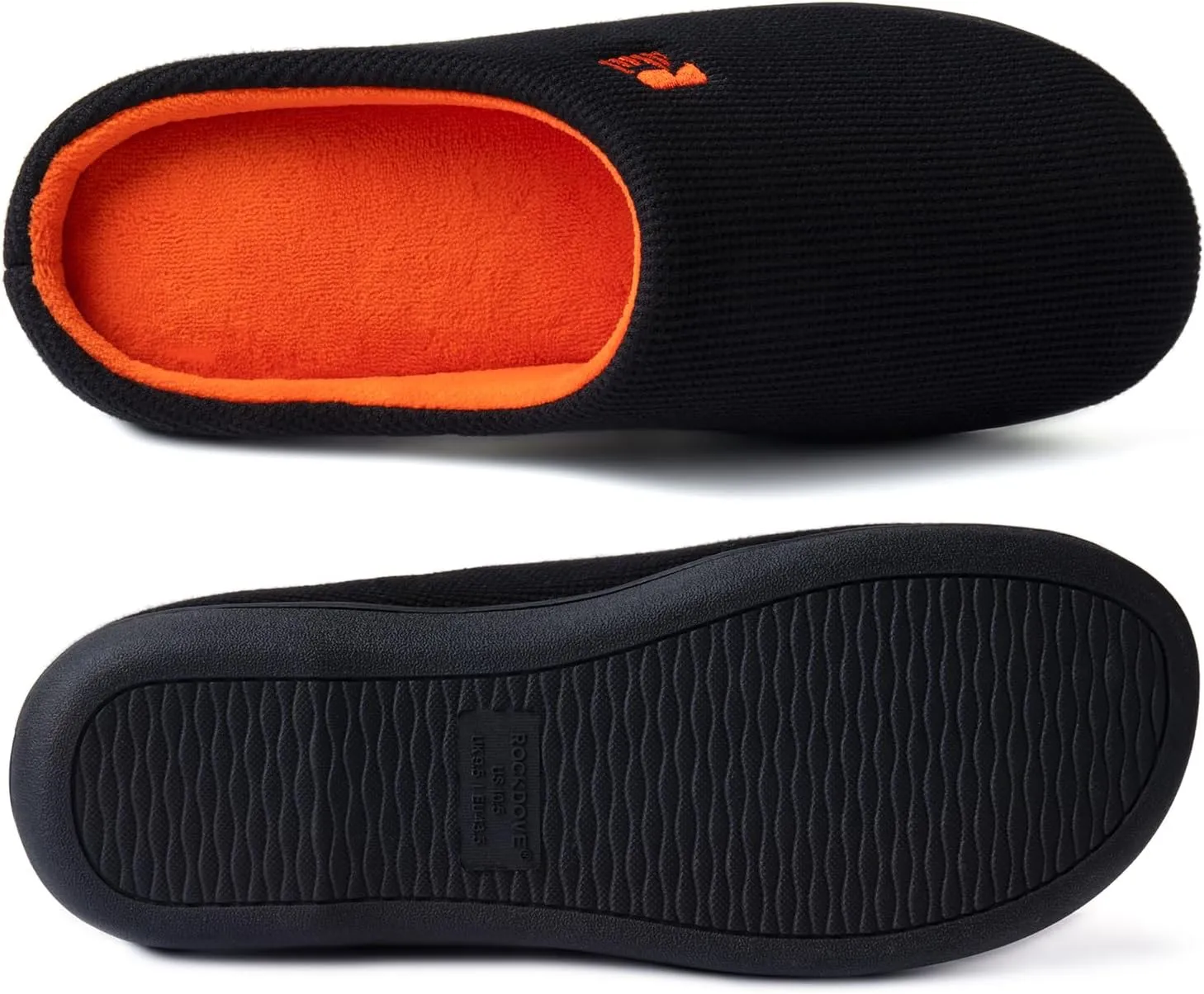 RockDove Men's Original Two-Tone Memory Foam Slipper