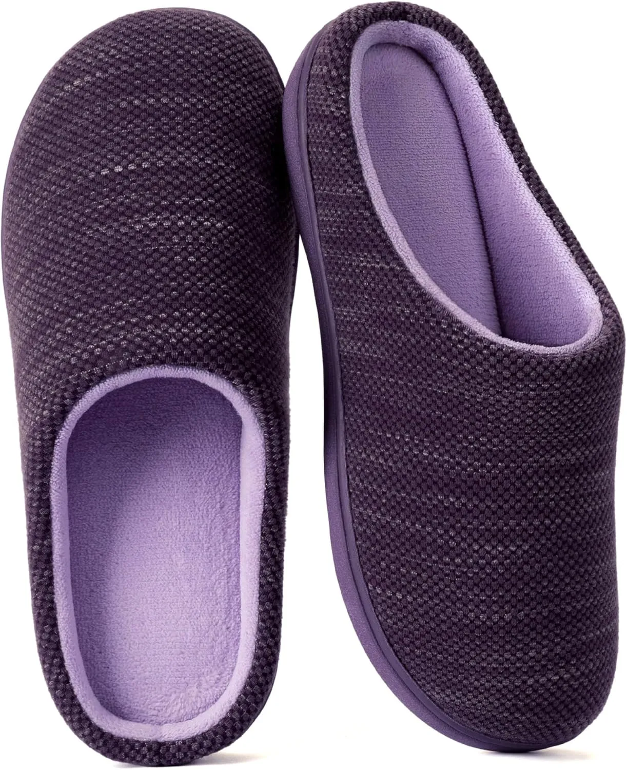 RockDove Women's Birdseye Knit Memory Foam Slipper