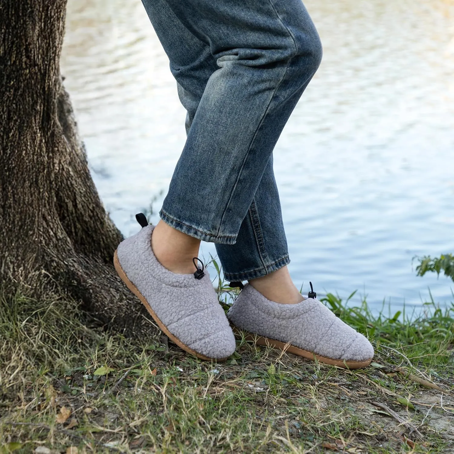 RockDove Women's Camper Moc Slipper with Sherpa Fleece