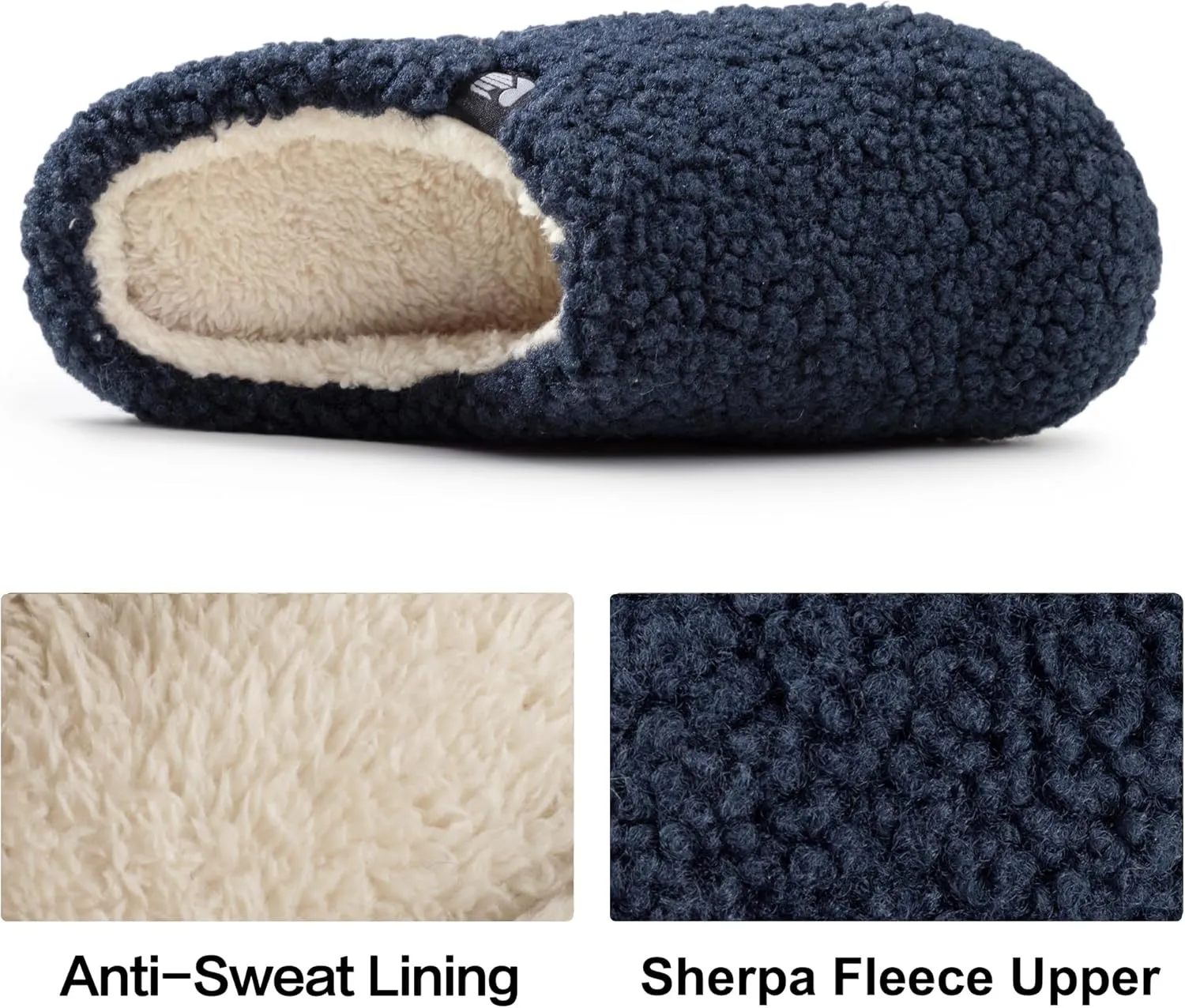 RockDove Women's Plush Retreat Sherpa Fleece Clog Slipper