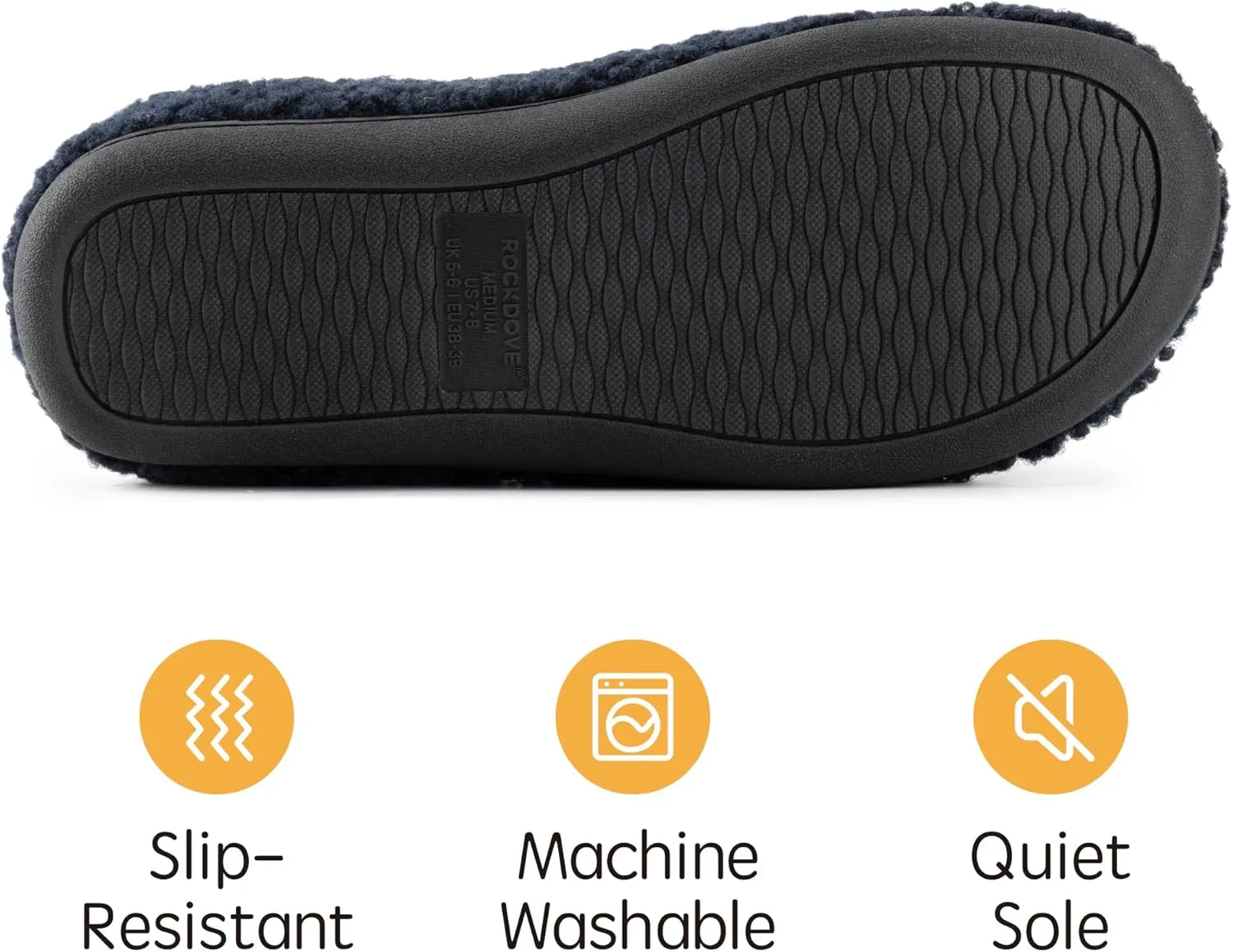 RockDove Women's Plush Retreat Sherpa Fleece Clog Slipper