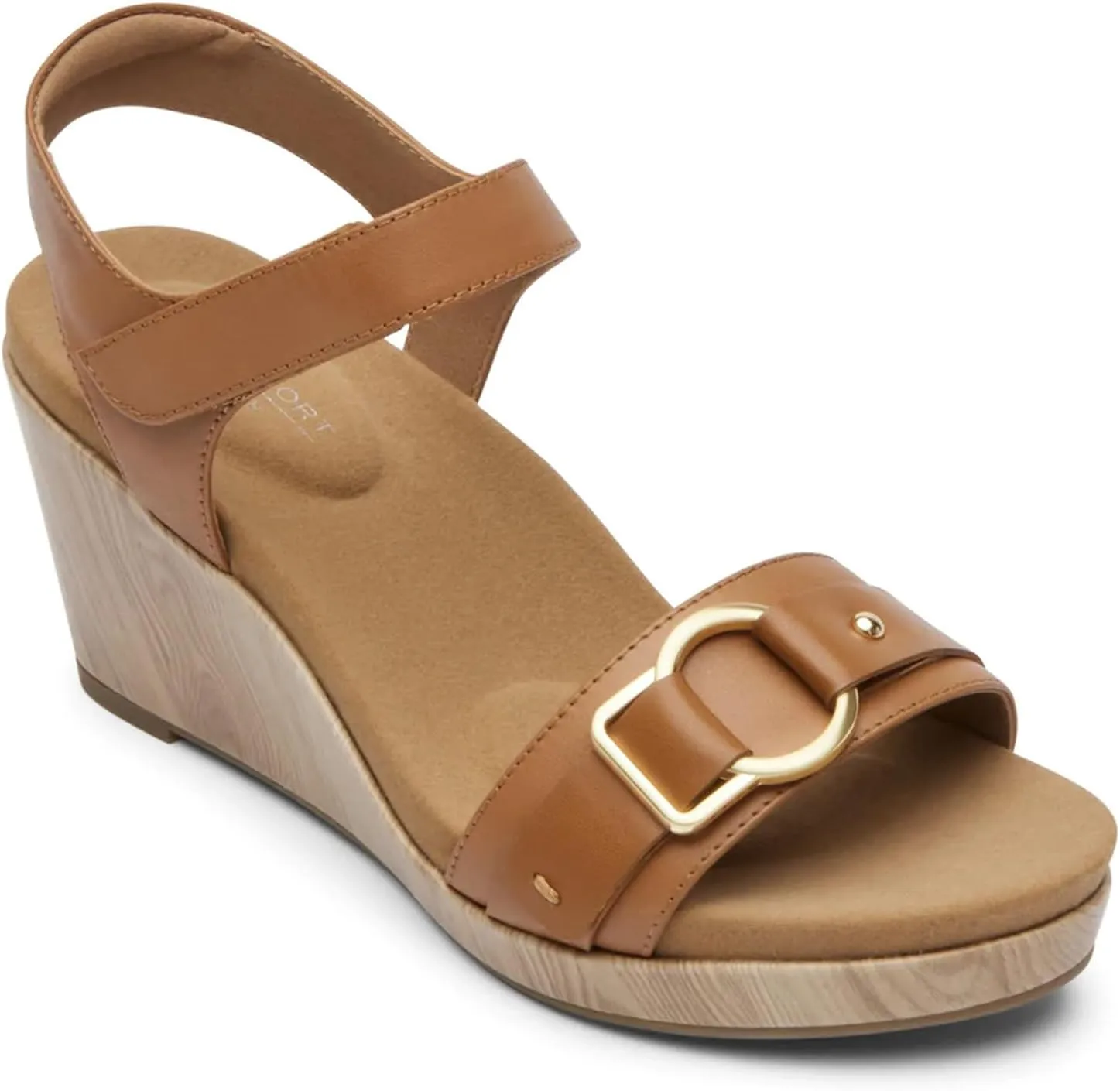 Rockport Women's Briah 2 Two-Band Wedge Sandal