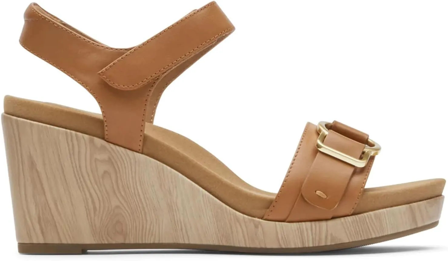 Rockport Women's Briah 2 Two-Band Wedge Sandal