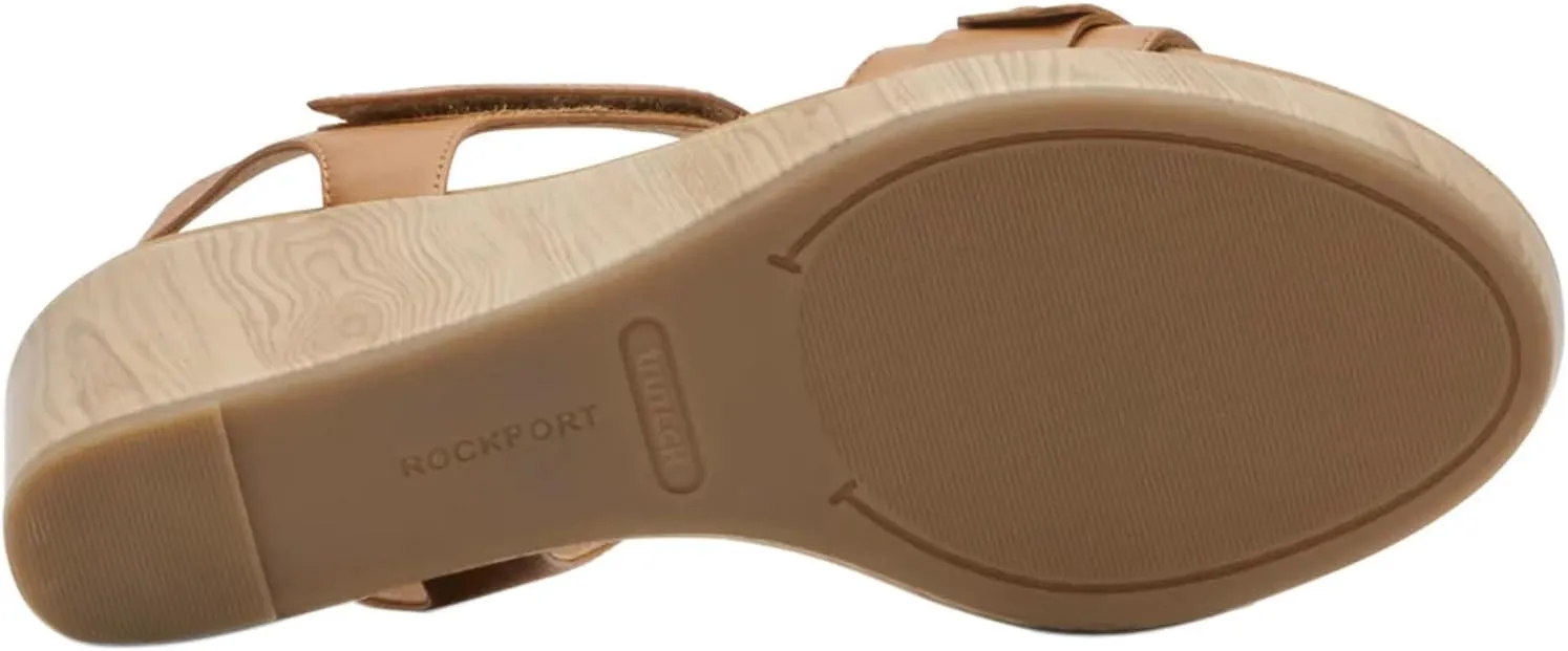 Rockport Women's Briah 2 Two-Band Wedge Sandal
