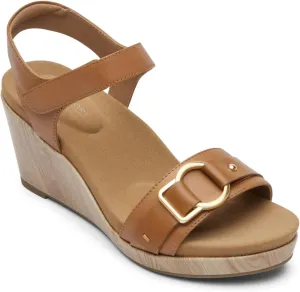 Rockport Women's Briah 2 Two-Band Wedge Sandal