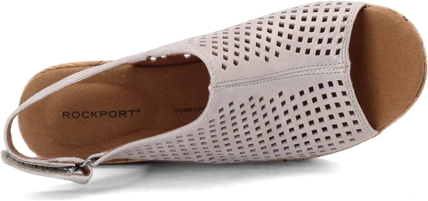 Rockport Women's Briah Perforated Slingback Sandal