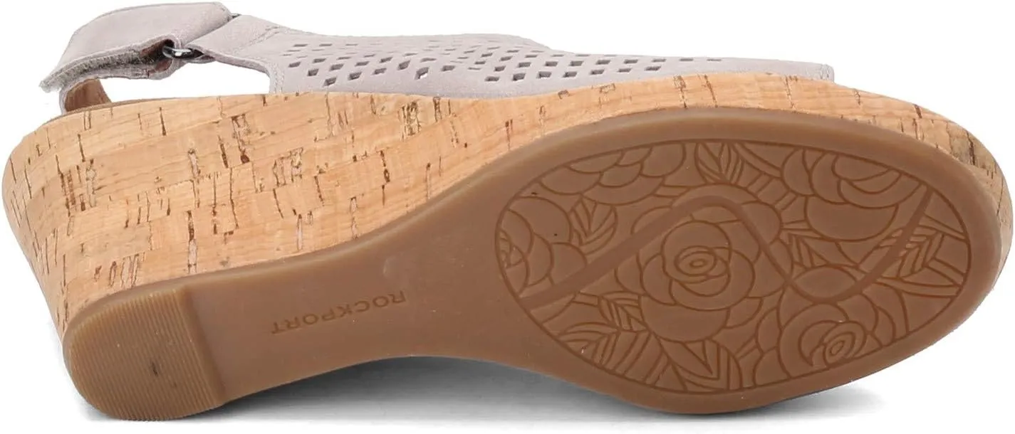 Rockport Women's Briah Perforated Slingback Sandal