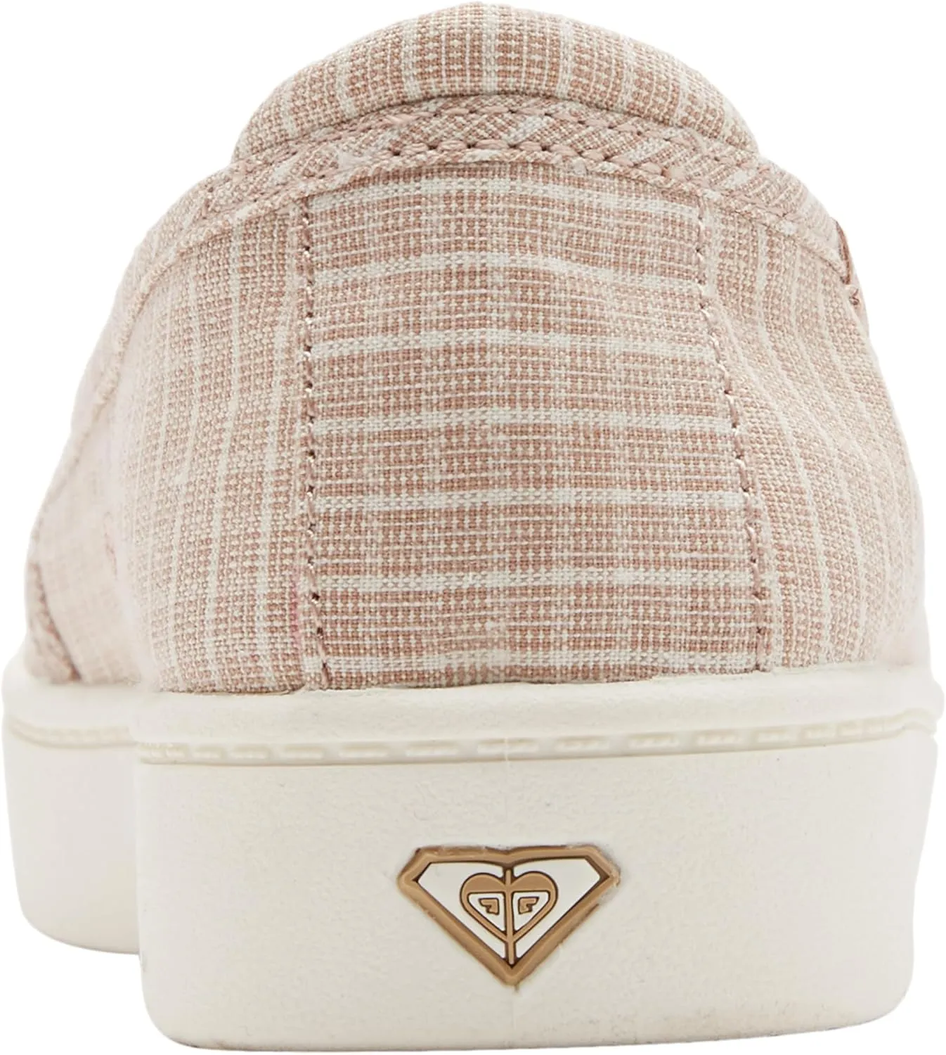Roxy Women's Minnow Faux Fur Slip on Sneaker Shoe