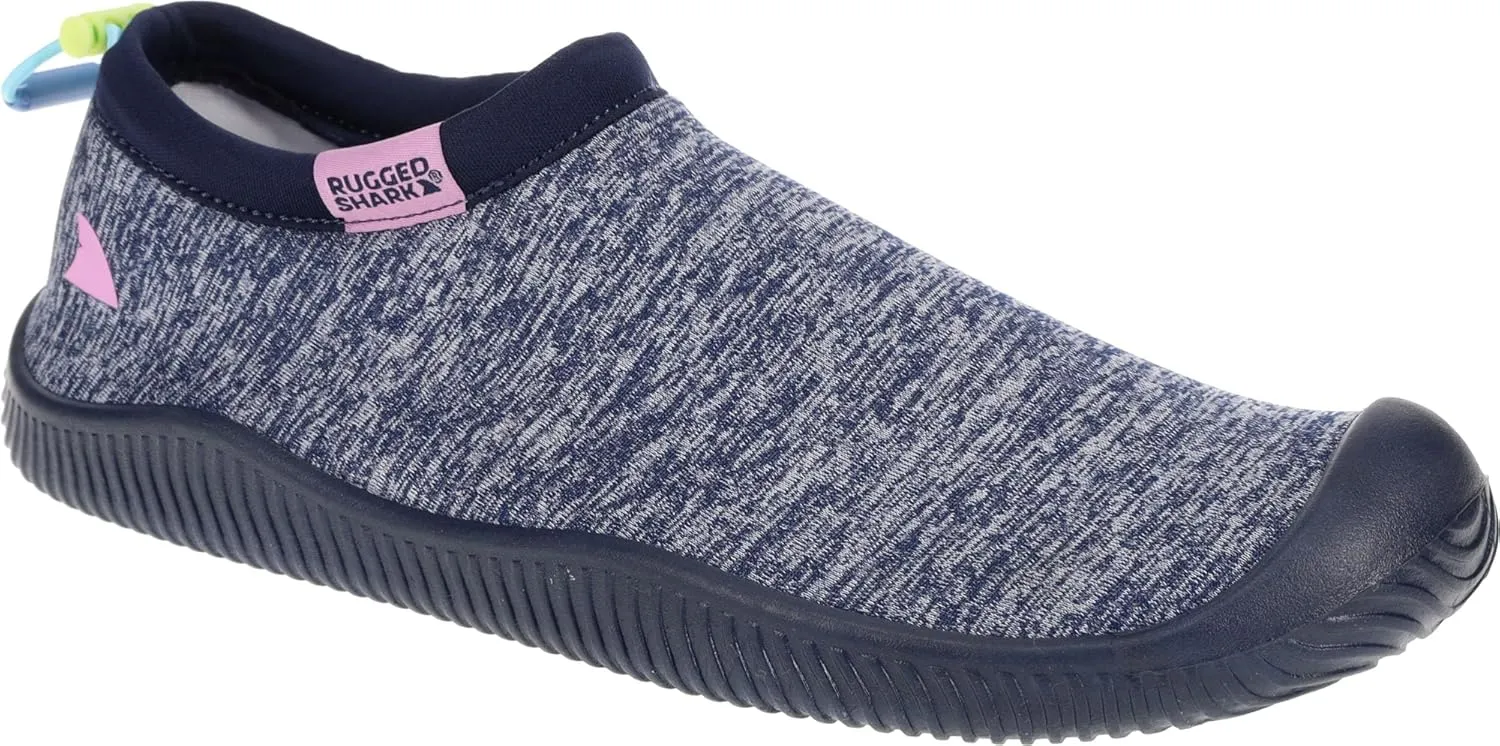 RUGGED SHARK Unisex Surf Moc Water Shoe with AQUAFLO Drainage Ports
