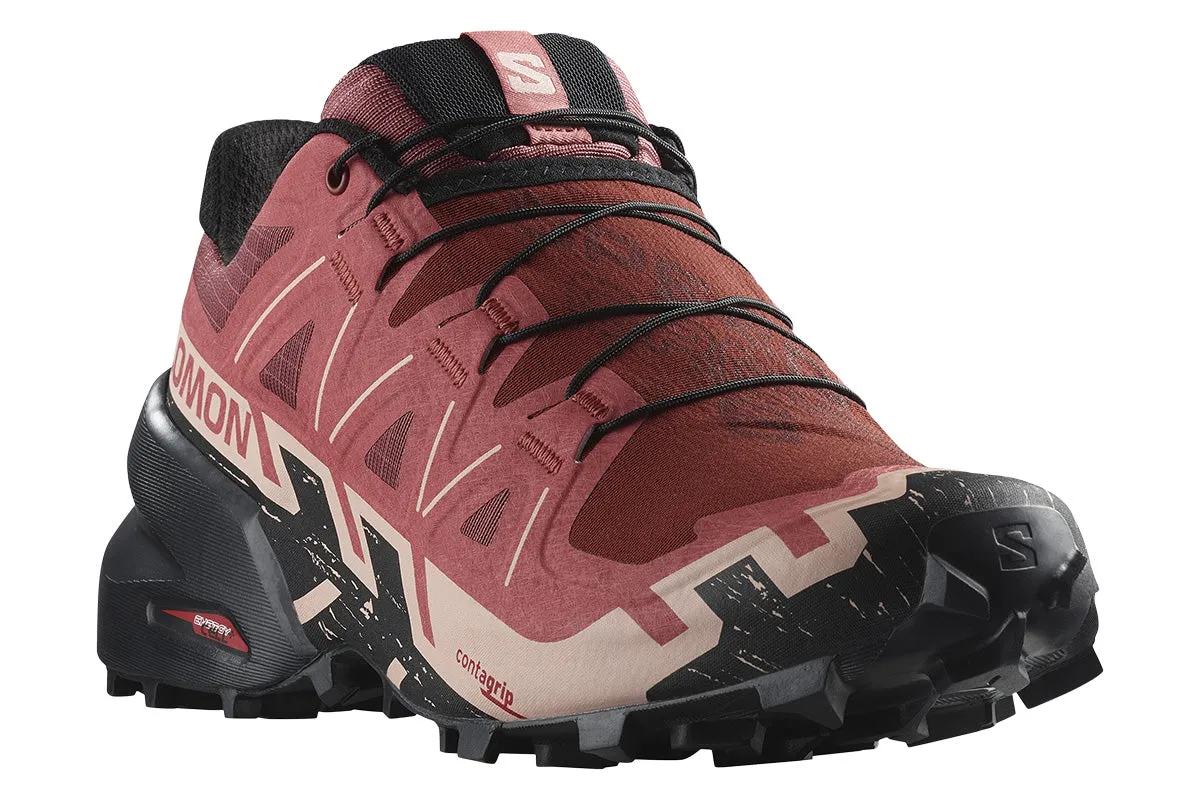 Salomon Speedcross 6 CS B Cohide/Black/English Rose Womens