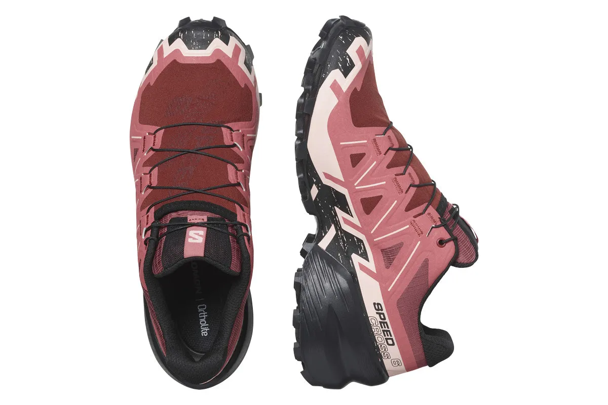 Salomon Speedcross 6 CS B Cohide/Black/English Rose Womens