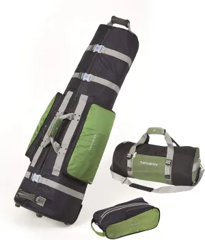 Samsonite Golf Deluxe 3 Piece Travel Set