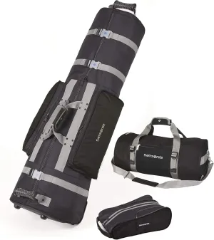 Samsonite Golf Deluxe 3 Piece Travel Set