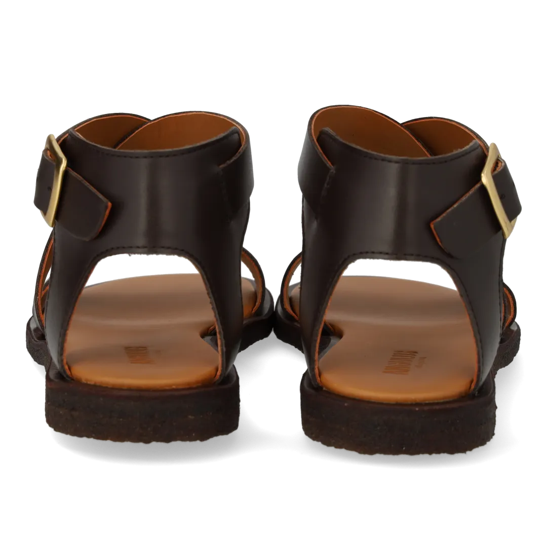 Sandal with buckle