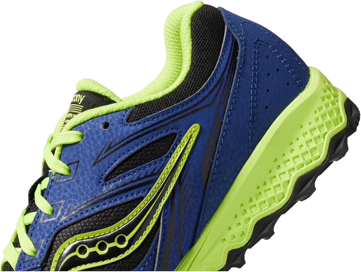 Saucony Unisex-Child Cohesion Tr14 Lace to Toe Trail Running Shoe