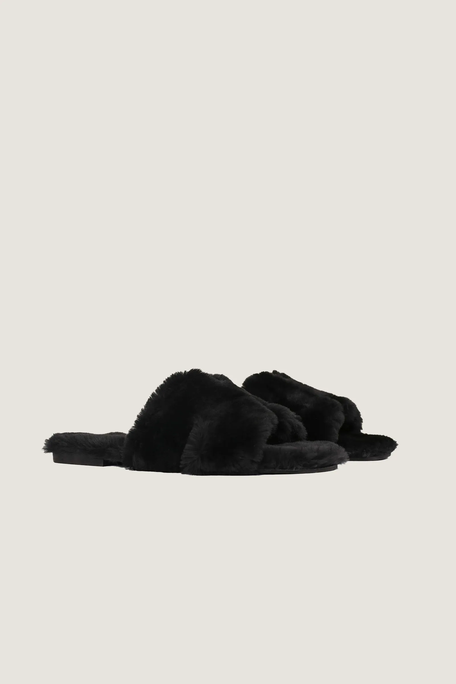 Shearling Fur Slipper