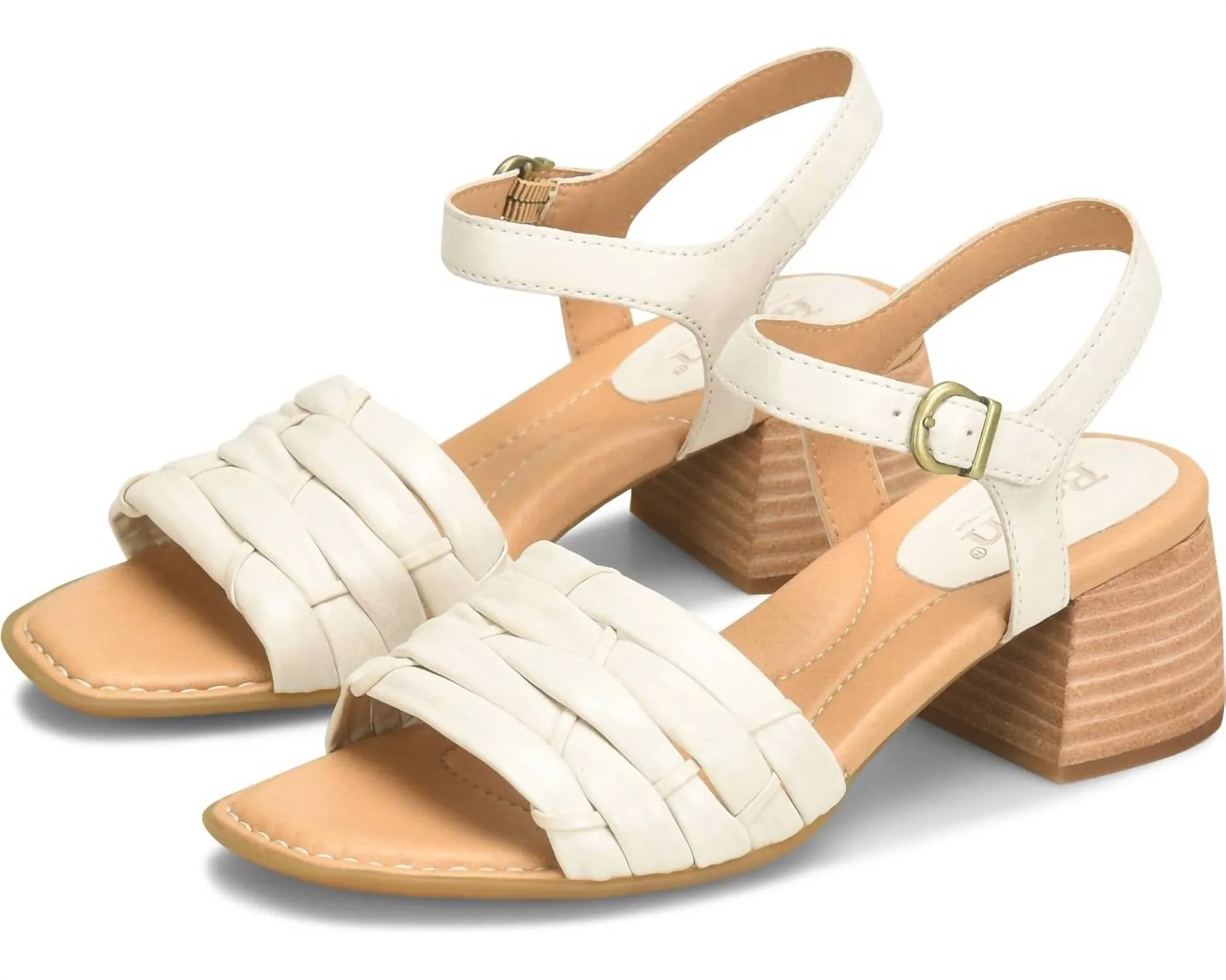 Shonie Sandal In White