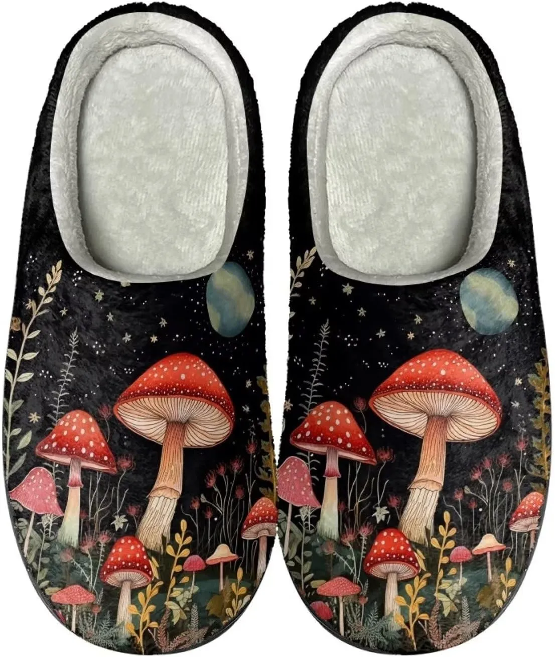 Showudesigns House Slippers for Women Winter Warm Slippers Size 4-12