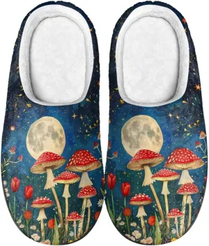 Showudesigns House Slippers for Women Winter Warm Slippers Size 4-12