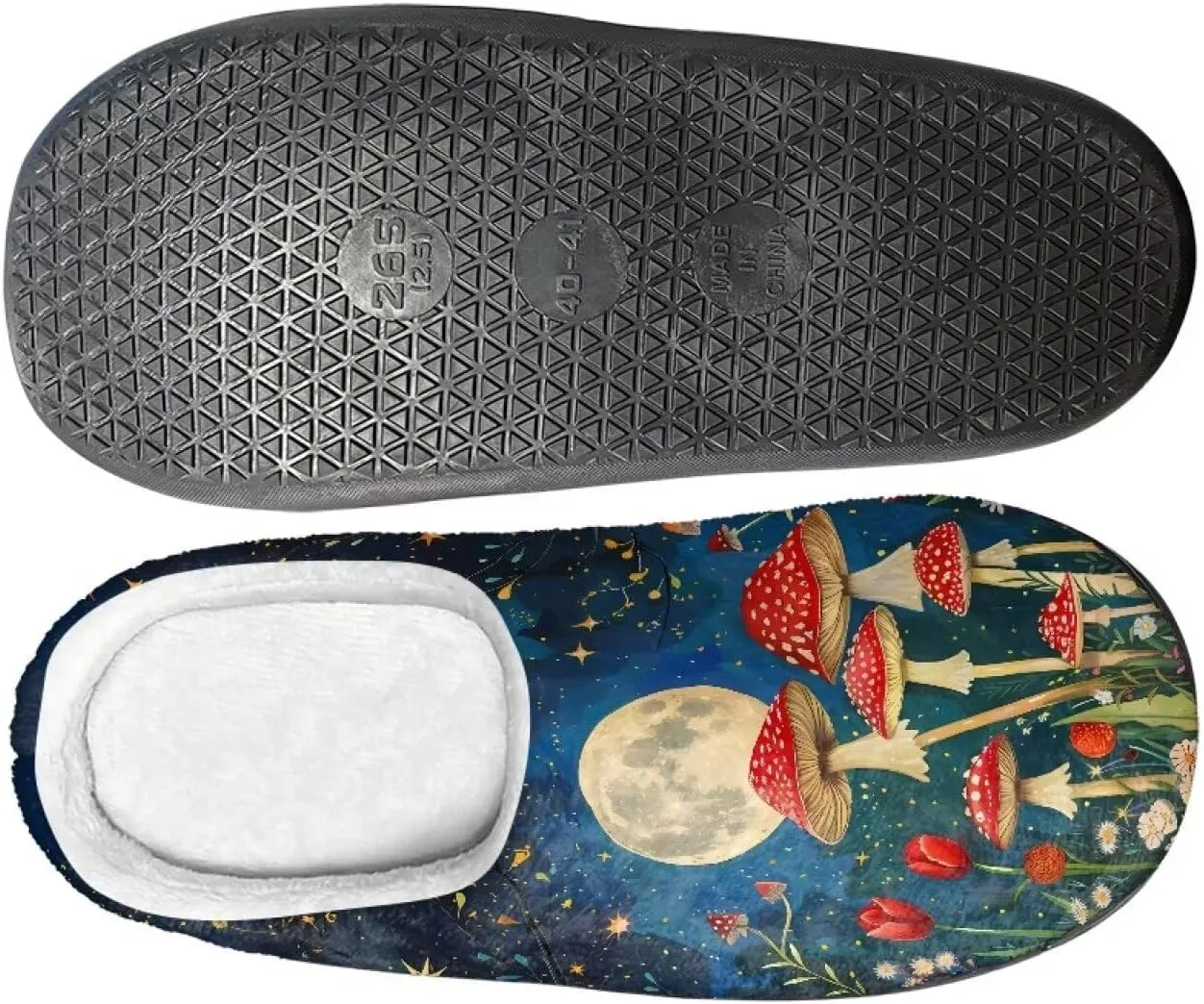 Showudesigns House Slippers for Women Winter Warm Slippers Size 4-12