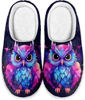 Showudesigns Indoor Winter Home Slippers Size 4-12 Fuzzy Warm