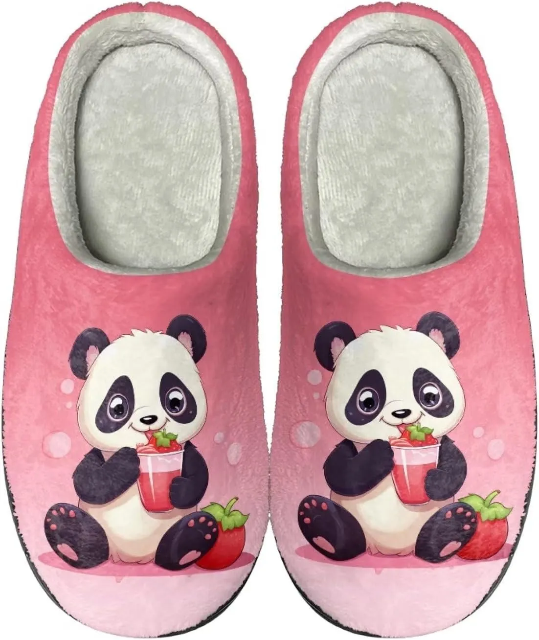 Showudesigns Indoor Winter Home Slippers Size 4-12 Fuzzy Warm