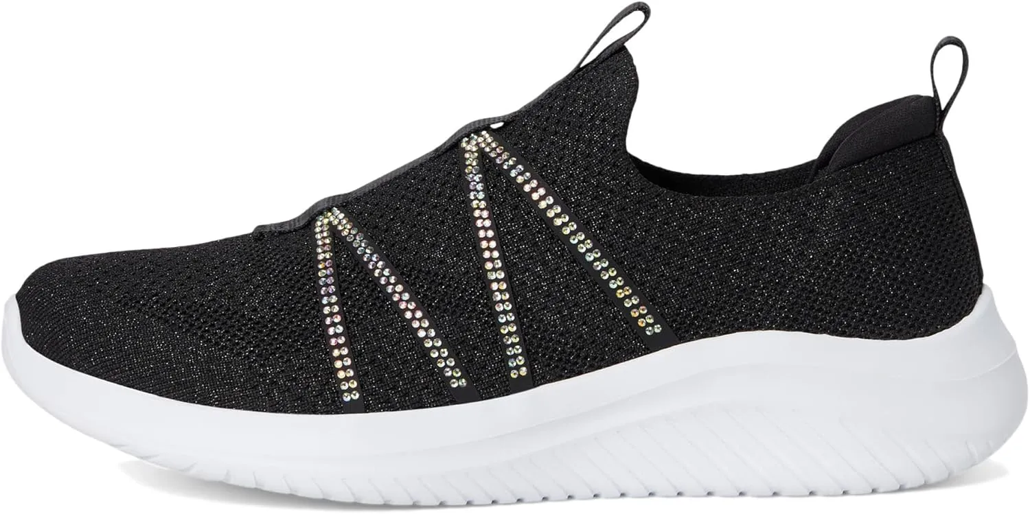 Skechers Girl's Ultra Flex 3.0-Crystal Spree Sneaker
