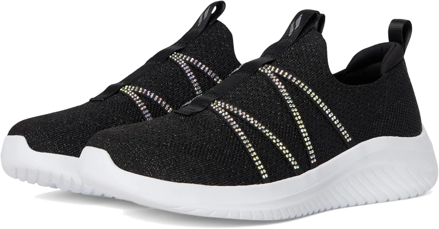 Skechers Girl's Ultra Flex 3.0-Crystal Spree Sneaker