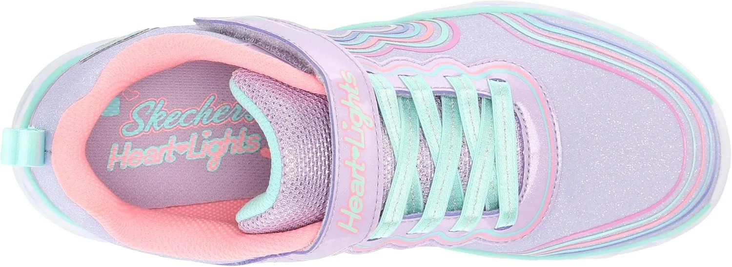 Skechers Kids' HEART LIGHTS - RETRO HEARTS