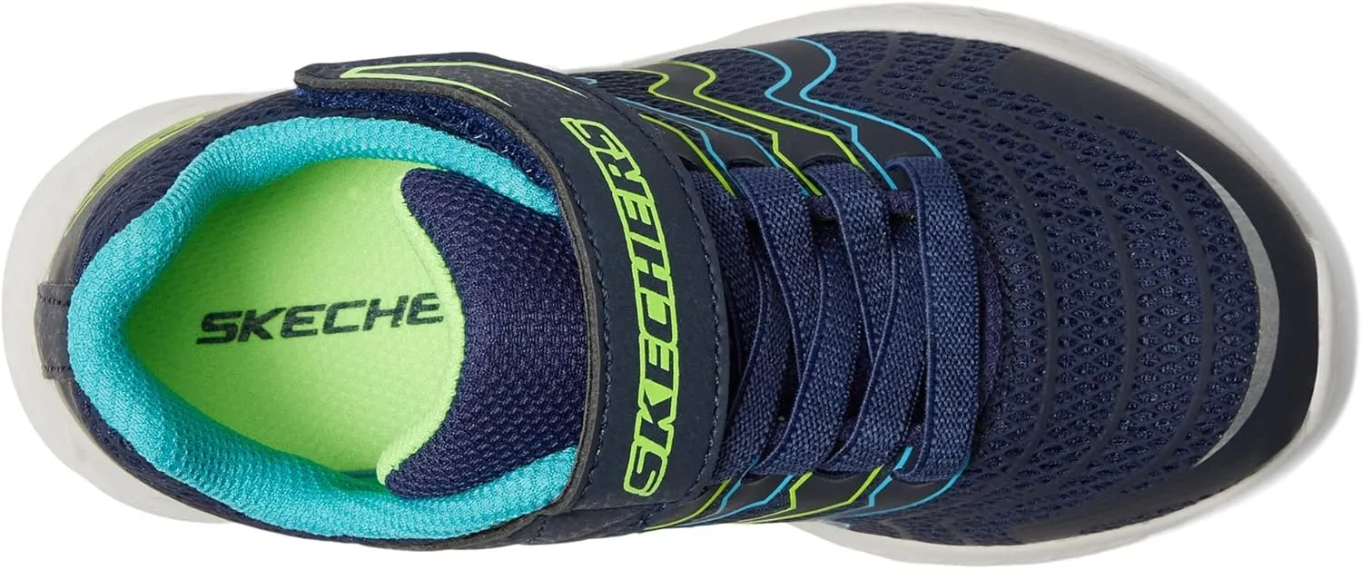 Skechers Kids Unisex-Child Microspec Ii-Tromson Sneaker