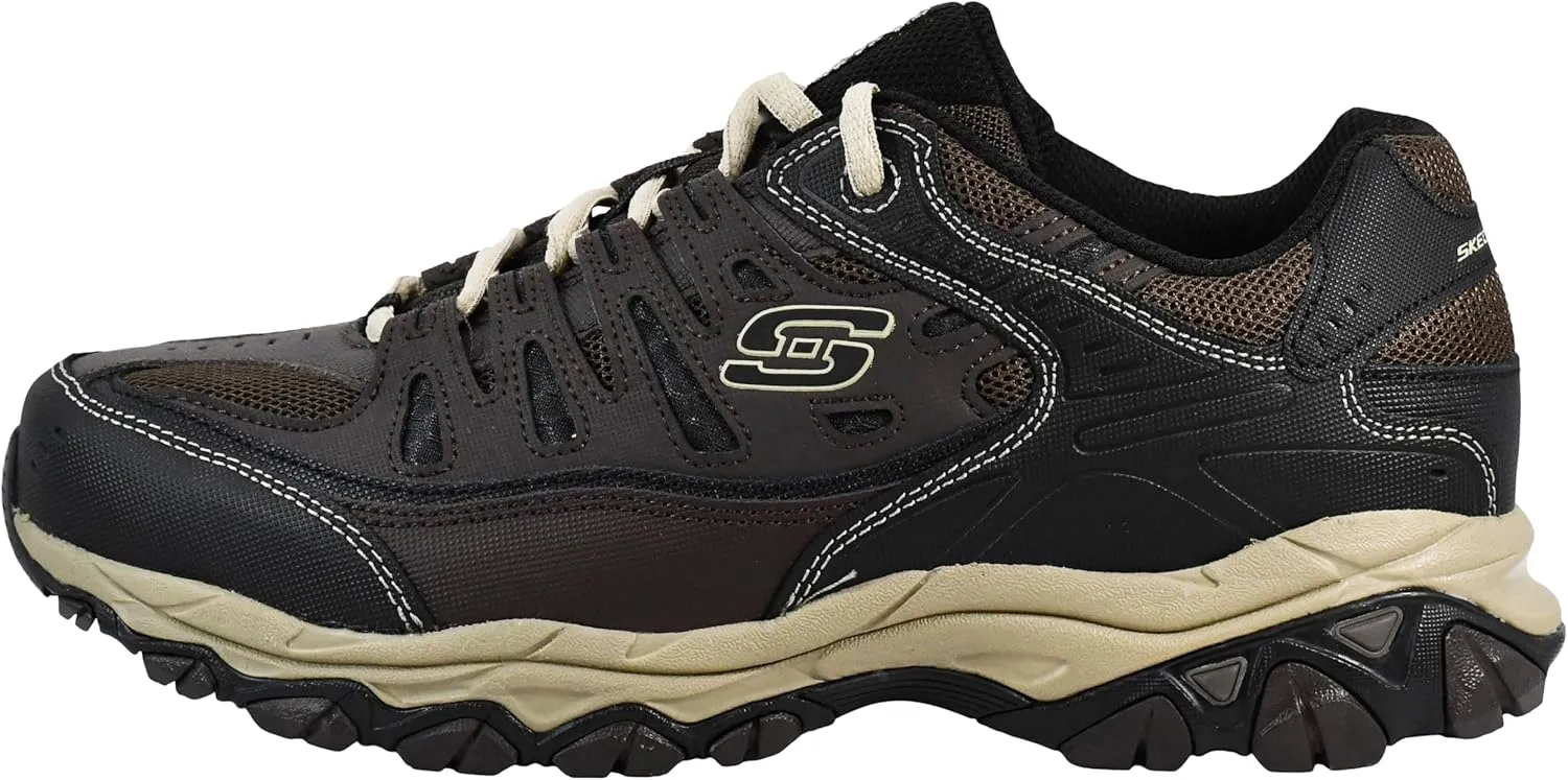 Skechers Men's Afterburn Memory Fit Lace-up Sneaker