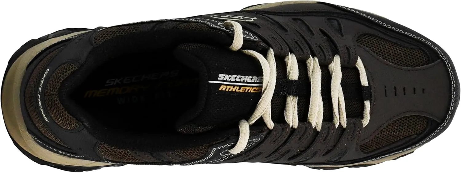 Skechers Men's Afterburn Memory Fit Lace-up Sneaker