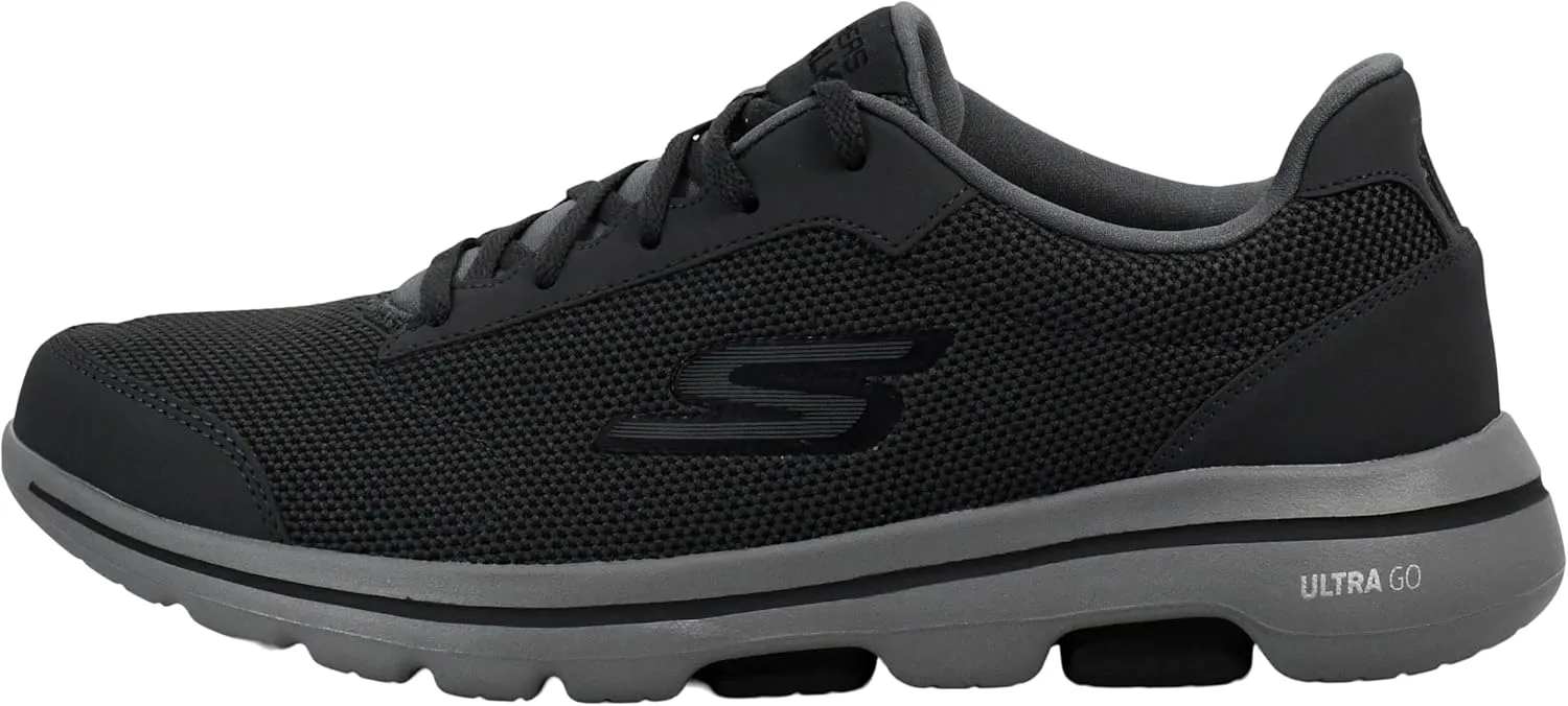 Skechers Men's Gowalk 5 Qualify-Athletic Mesh Lace Up Performance Walking Shoe Sneaker