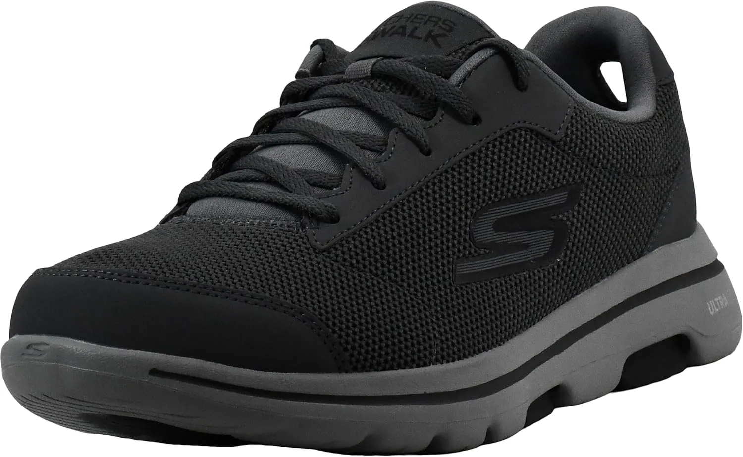 Skechers Men's Gowalk 5 Qualify-Athletic Mesh Lace Up Performance Walking Shoe Sneaker