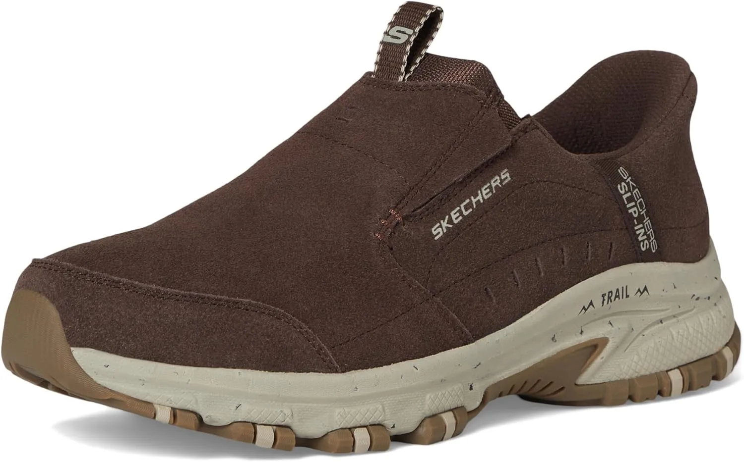 Skechers Men's Hillcrest Cedar Root Hands Free Slip-in Sneaker