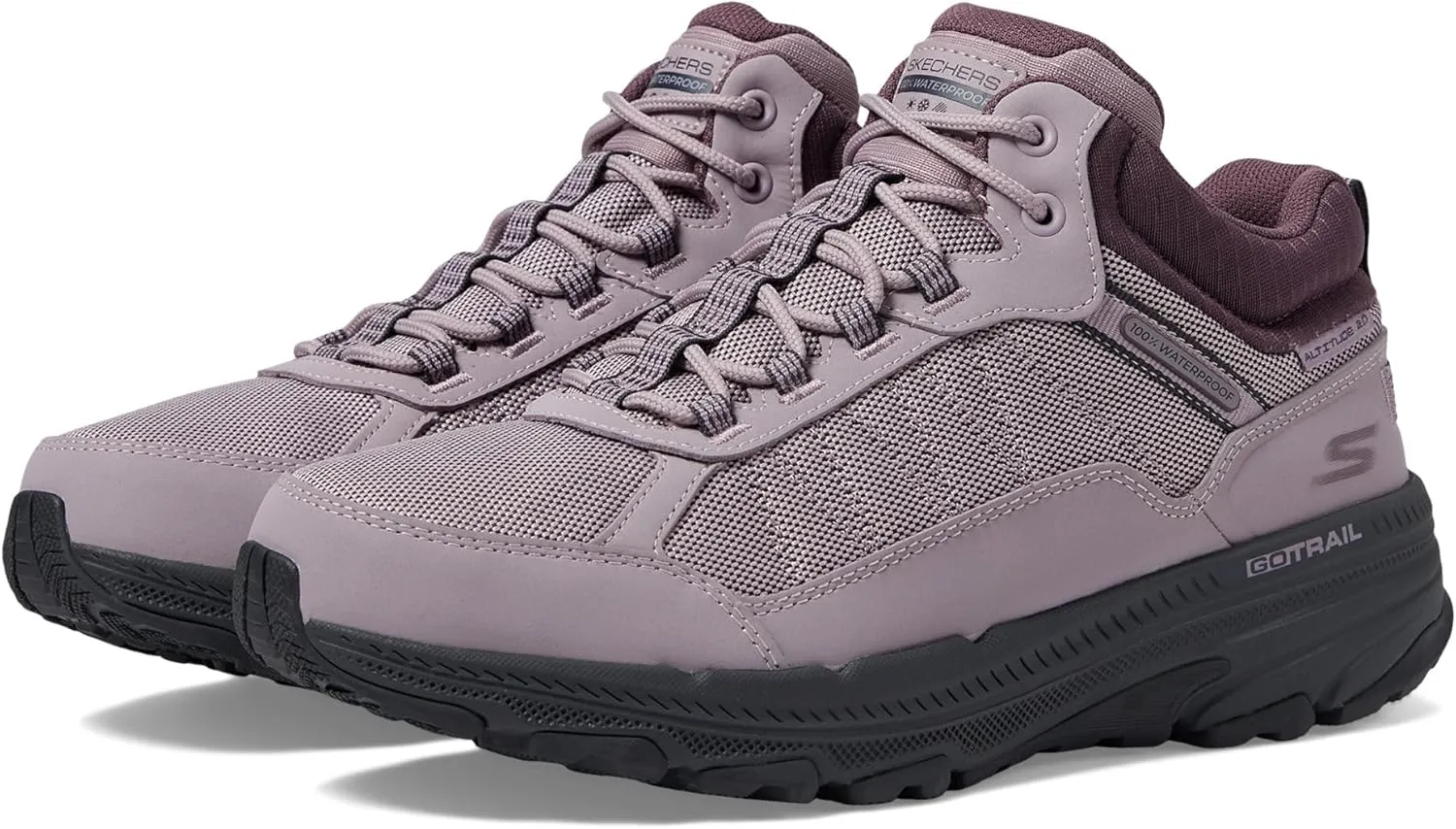 Skechers Women's Go Run Trail Altitude 2.0 Cold Creek Waterproof Hiking Shoe