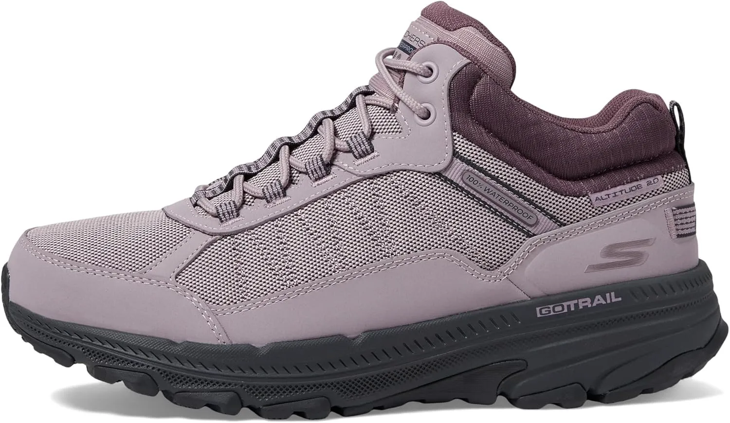 Skechers Women's Go Run Trail Altitude 2.0 Cold Creek Waterproof Hiking Shoe